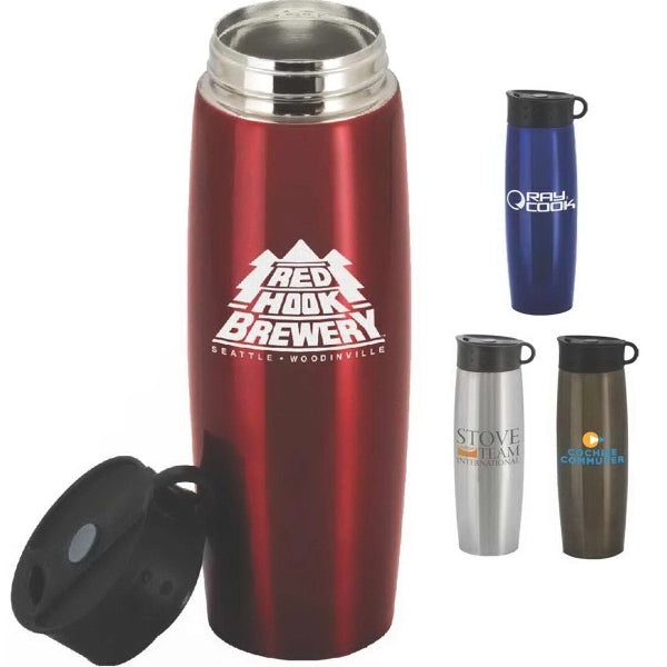 Quixote 16 oz. Double-Walled Stainless Steel Tumbler