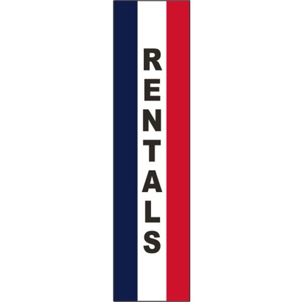 3' x 15' Message Square Flag - Rentals
