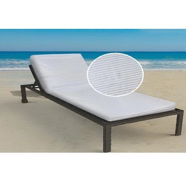 28x84 Luxurious Lounge Chair Cover .100% Cotton Ribbed