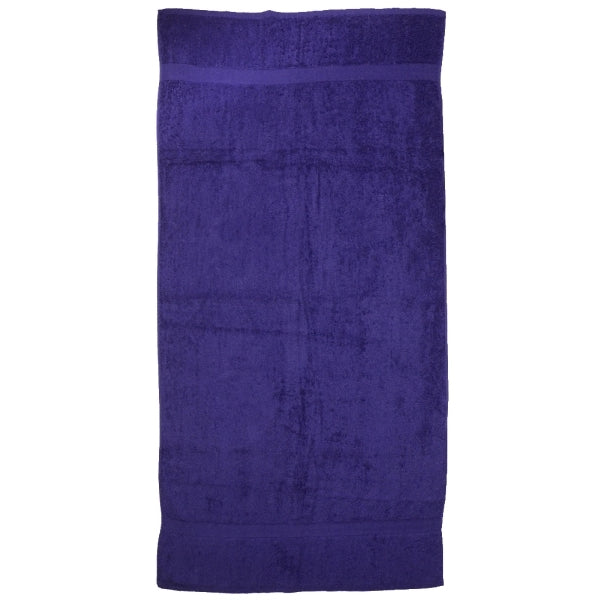 Purple 30x52 Shuttleless Loom Bath Towel