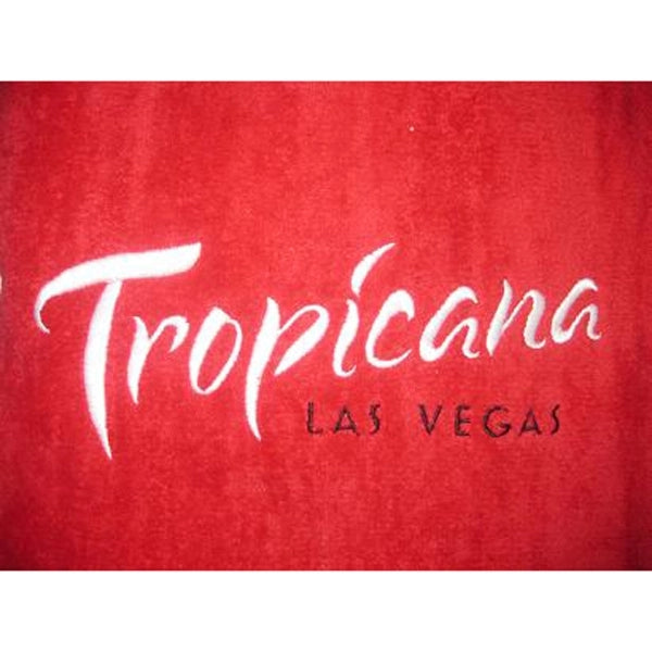 Salsa Red 32x64 Terry Velour Beach Towels.