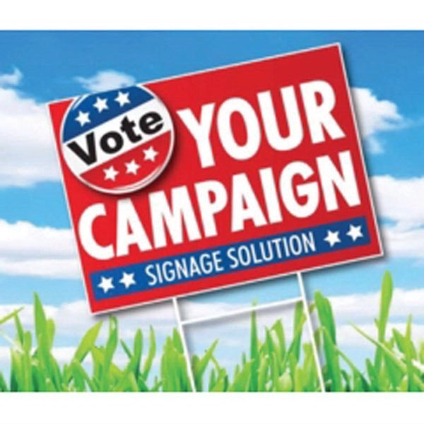 Full Color Yard Signs - 12" x 18"