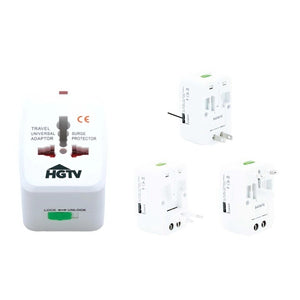 Universal Travel Adapter with USB Port