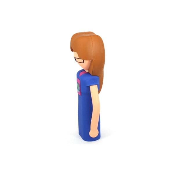 Custom PVC Power Bank - Woman Shaped