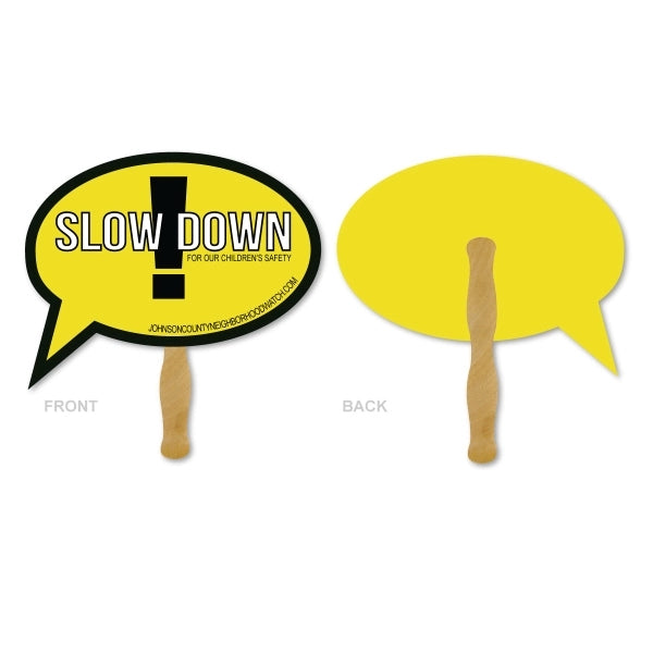 Deluxe Hand Fan- Custom