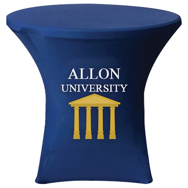 37.4" x 28.7" Round Stretch Table Cover