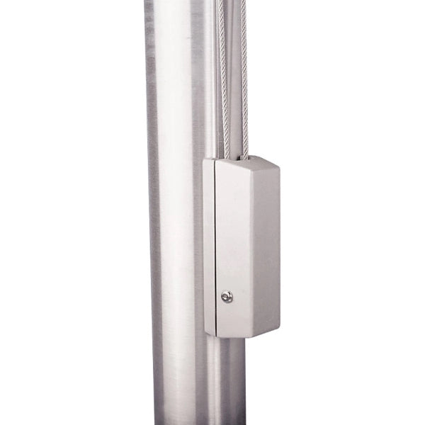 Silver Cleat Cover Box for 4-12" Diameter Pole