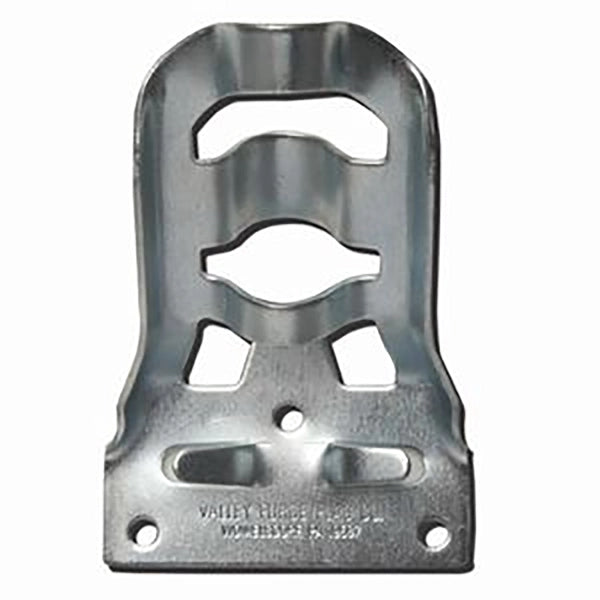 Stamped Stainless Bracket for 1" Diameter Poles