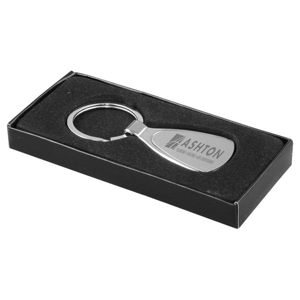 Droplet Economy Laser Engraved Metal Keyholder