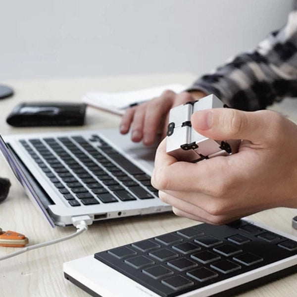 Fidget In Style With Infinity Cube - Luxury EDC Fidgeting
