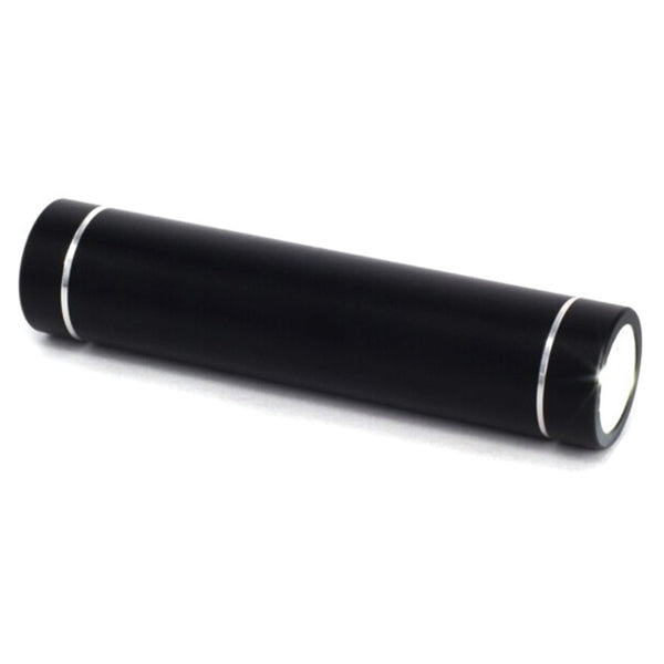 2600 mAH Anodized aluminum power bank with built-in LED
