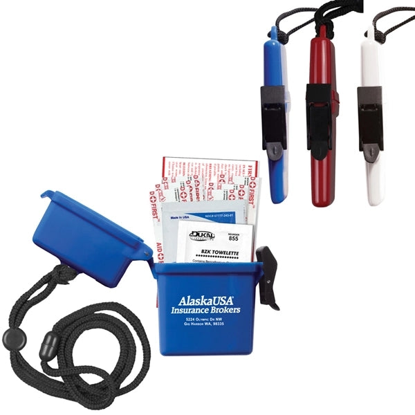 EZ CARRY 9 Piece First Aid Kit Container