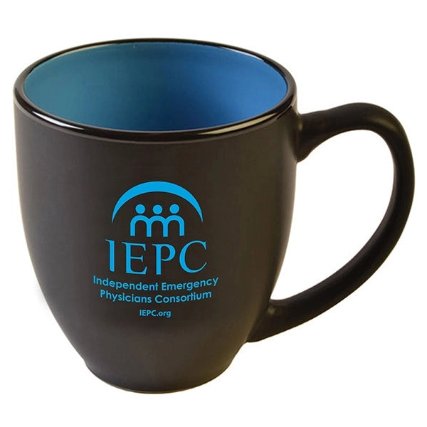 15 oz. Two Tone Matted Bistro Mug