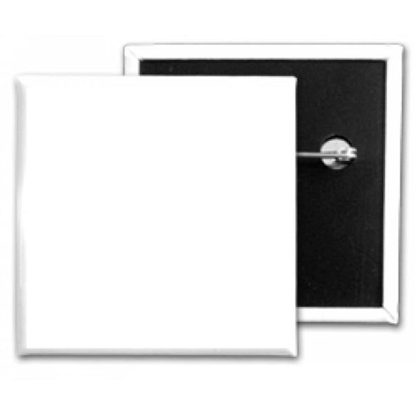 1.5" x 1.5" Inch Square Custom Buttons