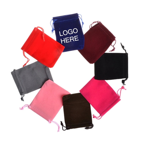 Velvet Drawstring Jewelry Gift Bag Pounch