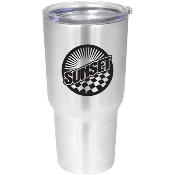 30oz Stainless Steel Insulated Tumbler in Microfiber Gift Ba