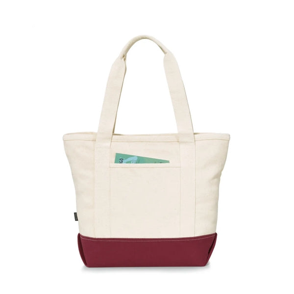 Newport Cotton Zippered Tote