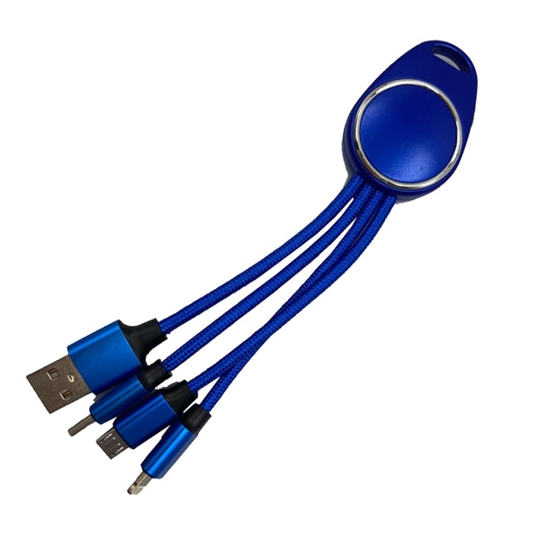 Mayflower 4-in-1 charging cable black