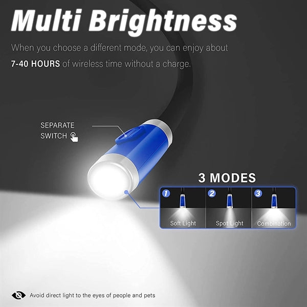Rechargeable Neck Reading Light