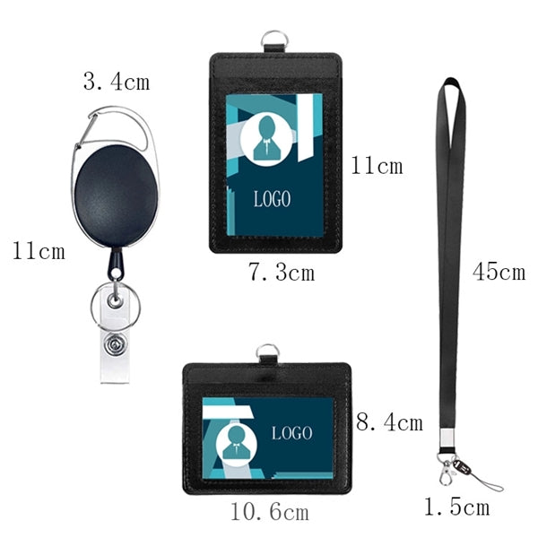 2 Pack Badge Holders