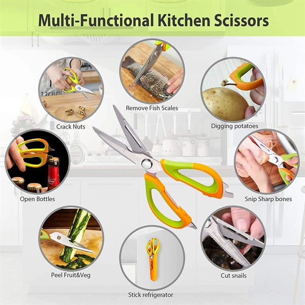 Multi-Purpose Stainless Steel Kitchen Scissor