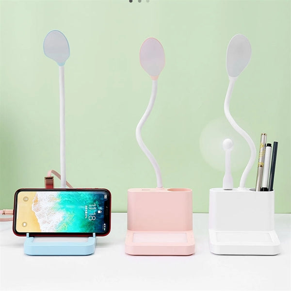 LED Desk Lamp with Pen Holder