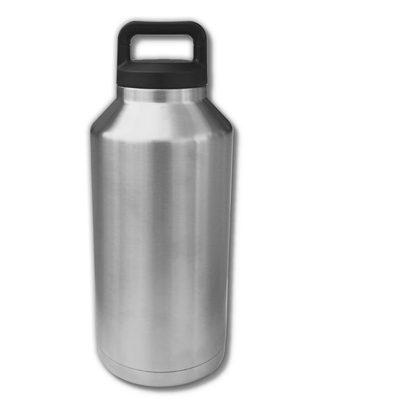 64oz Stainless Steel Vacuum Insulated Growler w/ Copper Line