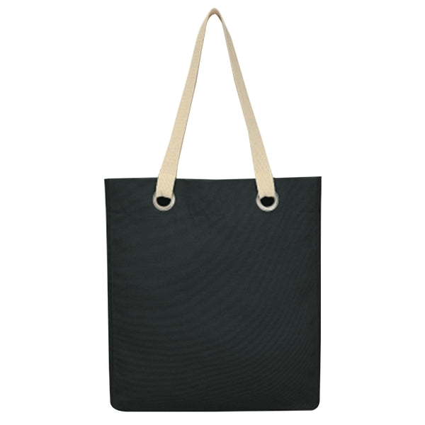Budget Custom Vibrant Cotton Canvas Tote Bag