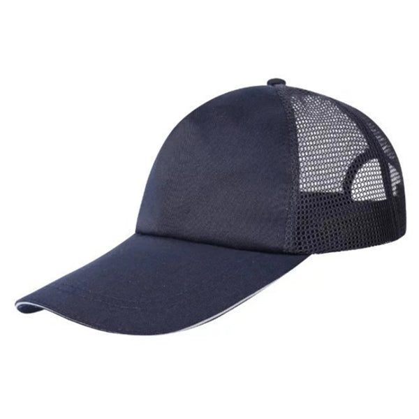 Cotton Snapback Mesh Trucker Cap