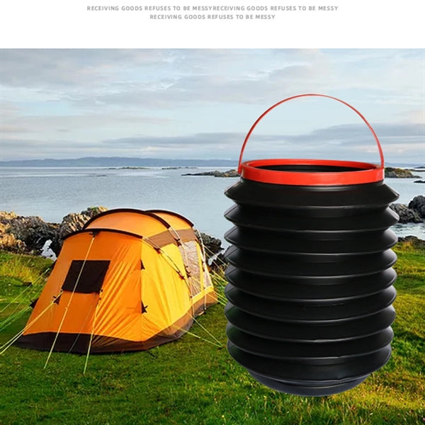 Collapsible Bucket with Lid