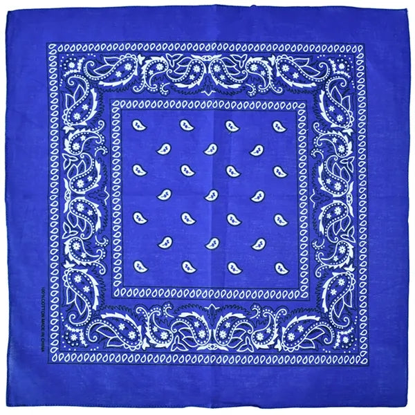 Unisex Paisley Bandana