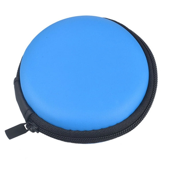 Round Earbuds Case Pouch