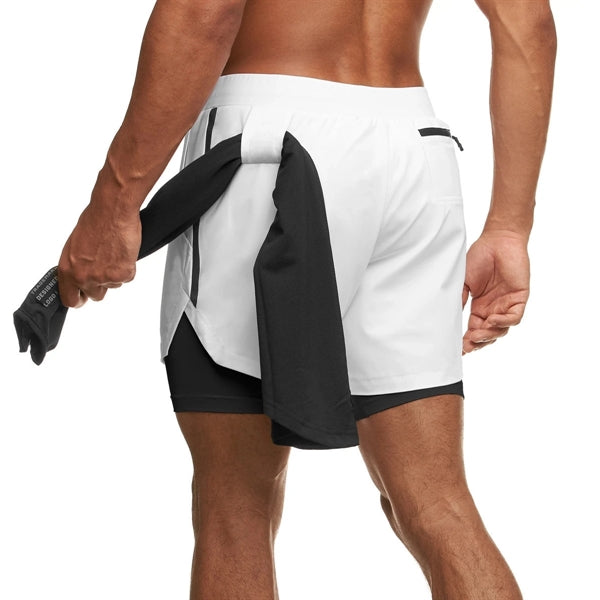 Men'S Gym Athletic Shorts