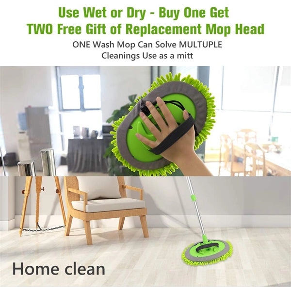 Microfiber Brush Mop For Car Wash