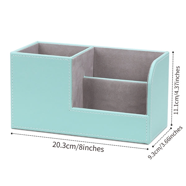 Stationery Storage Box Desk Organizer Pen Holder