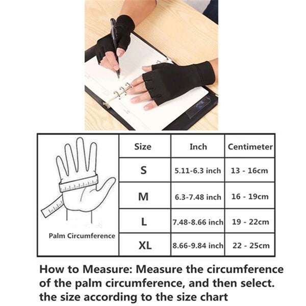 Copper Compression Arthritis Gloves
