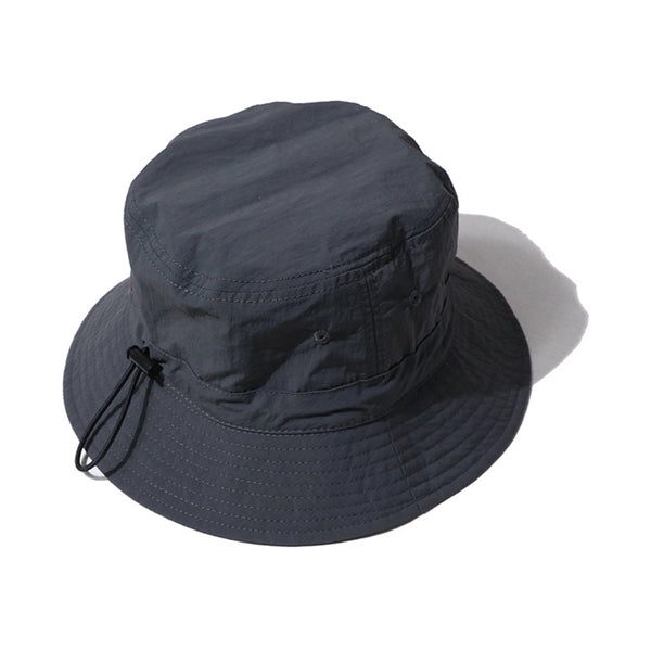 Sun Protection Bucket Hat With Detachable Wind Landyard