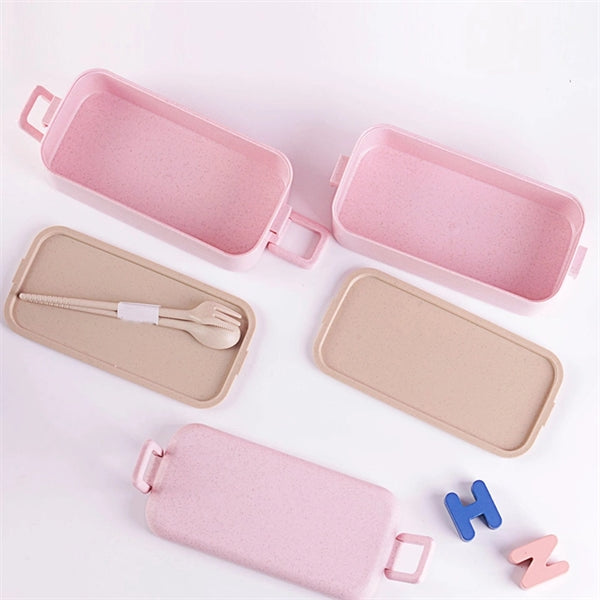 Lunch Bento Box With Cultery