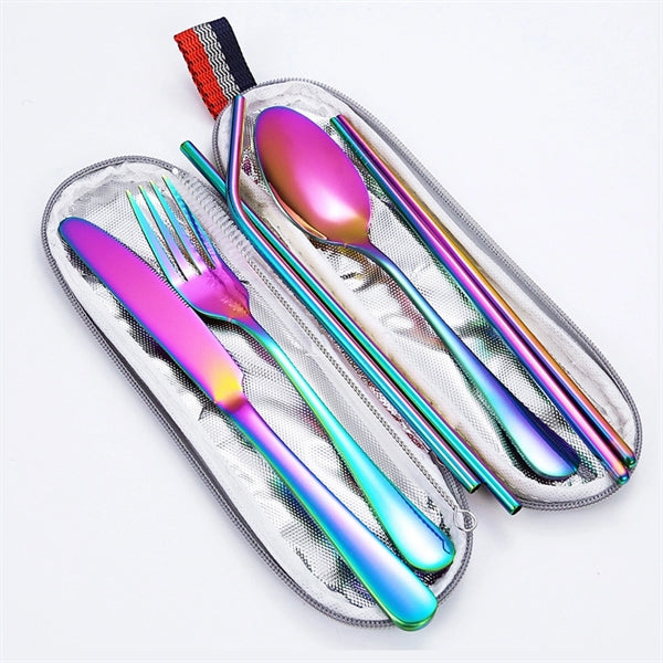 Stainless Steel Tableware Travel Set