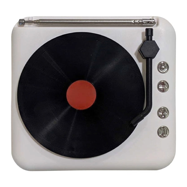 Retro Record Player Bluetooth Speaker