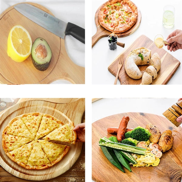 Wooden Pizza Cutting Board