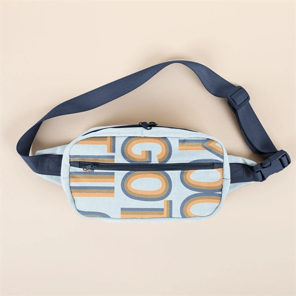 Hip Bag - Canvas-Denim