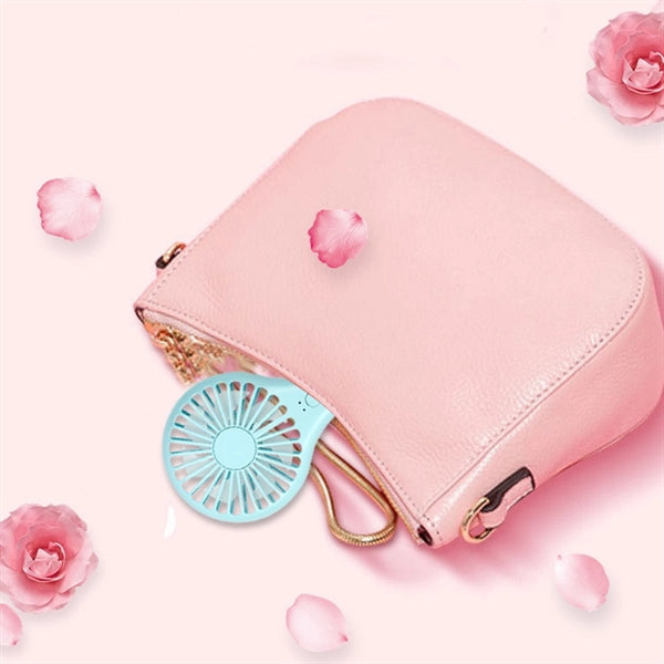 USB Rechargeable Handheld Mini Fan