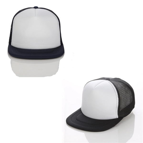 Flat Brim Trucker Hat