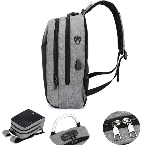 Travel And Laptop Backpack With Usb Charging