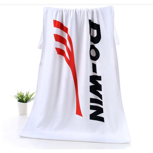 12"x 20" Sublimated Microfiber Velour Golf Towel w/ Grommet