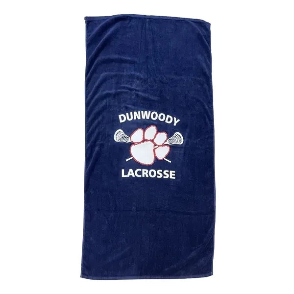 VELOUR BEACH TOWEL ( 30 x 60 ) 11 Lbs/dzn