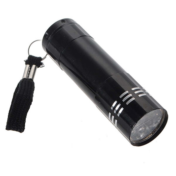 Aluminum Led Flashlight With Battery