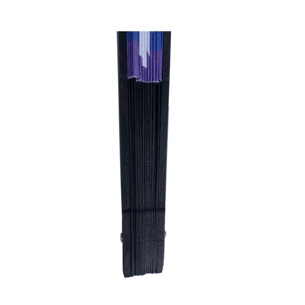 Full Color Custom Folding Hand Held Silk Fan
