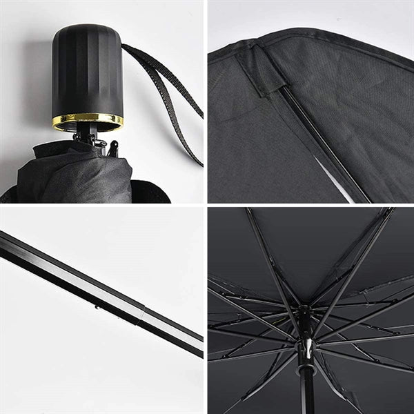 Car Windshield Sun Shade Umbrella With Storage Bag
